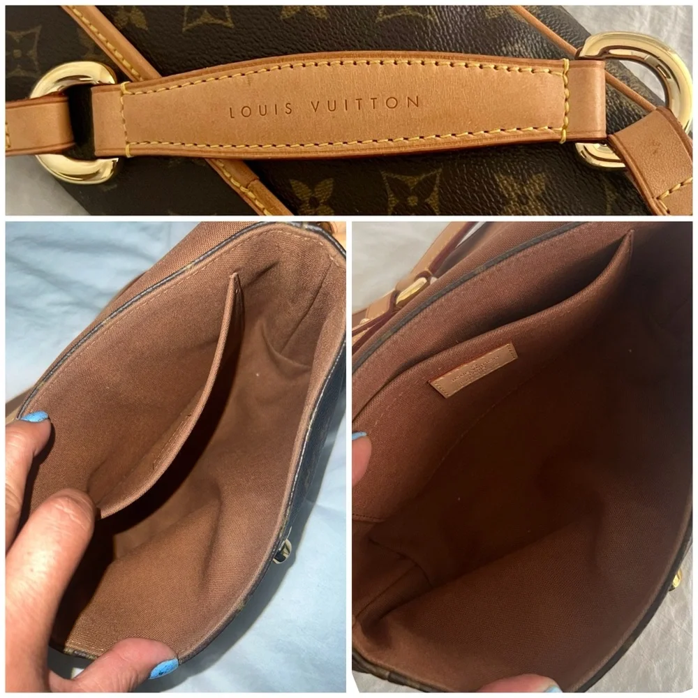 👑✅PRICE FIRM✅ AUTHENTIC Louis Vuitton Tikal PM Monogram Bag - Picture 15 of 17